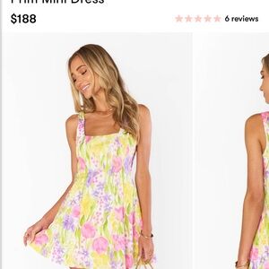 Floral Print Mini Dress